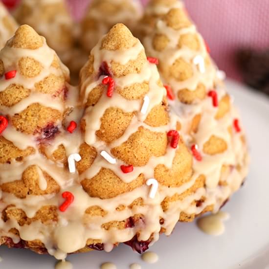 Cranberry Streusel Bundt Cake