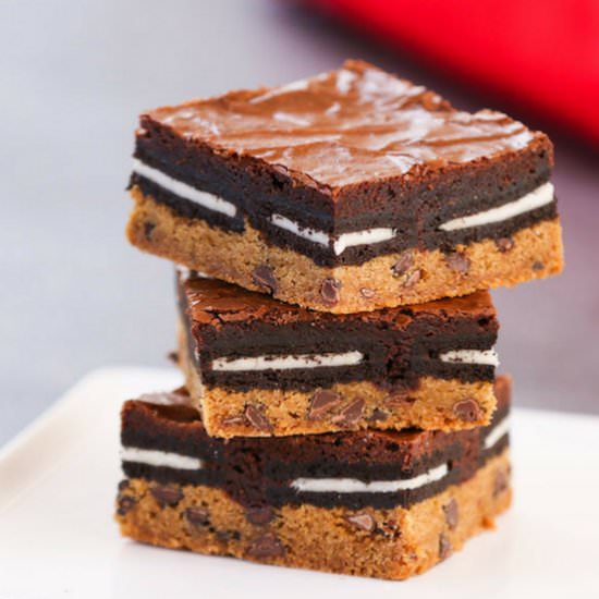 The Best Slutty Brownies