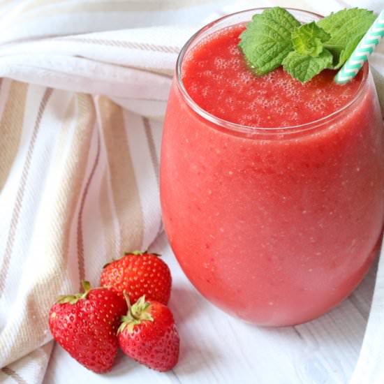 Fizzy Watermelon Slushie