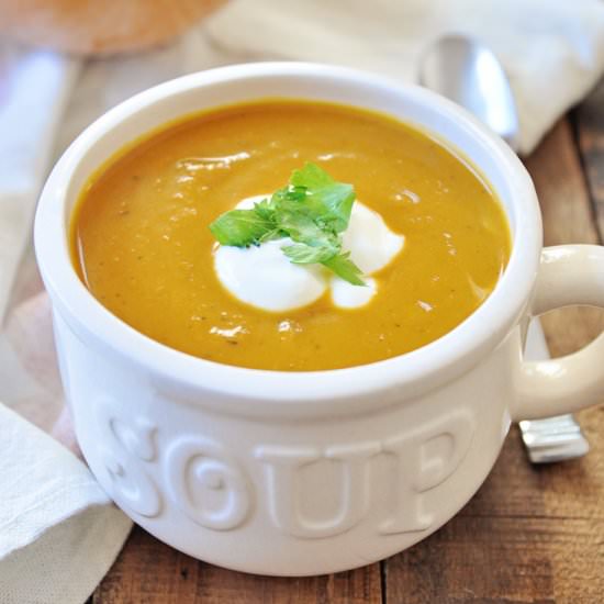 Homemade Pumpkin Soup