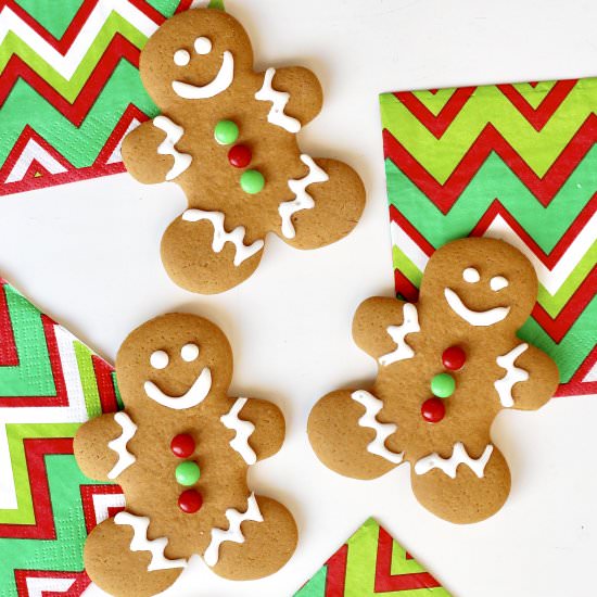 Gingerbread Men Cookies
