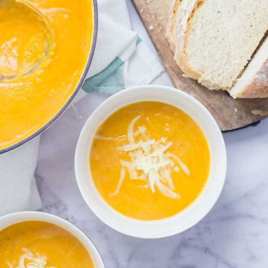 Chipotle Cheddar Spicy Sweet Potato