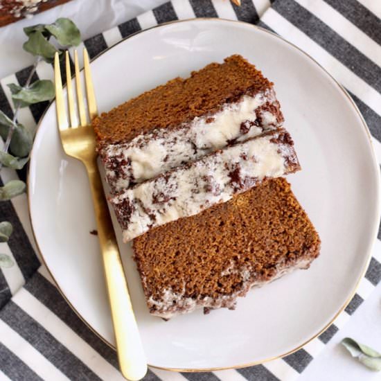 Healthy Pumpkin Gingerbread