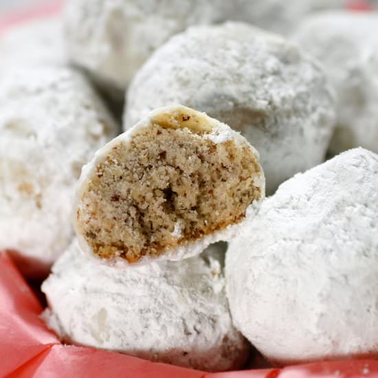 Pecan Snowball Cookies