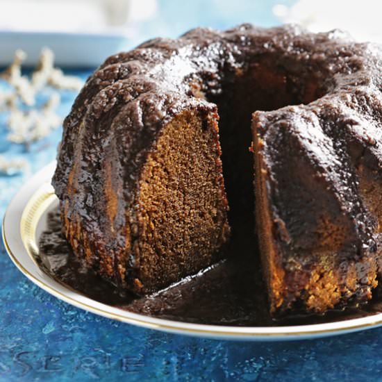 Chocolate Rum Cake