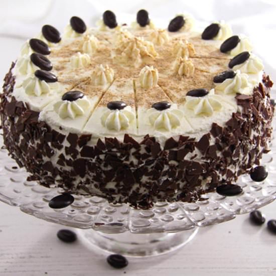 Cappuccino Whiskey Cake