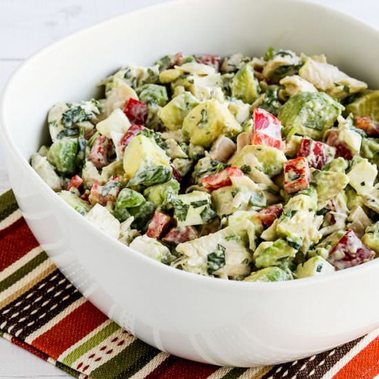 Rotisserie Chicken Christmas Salad