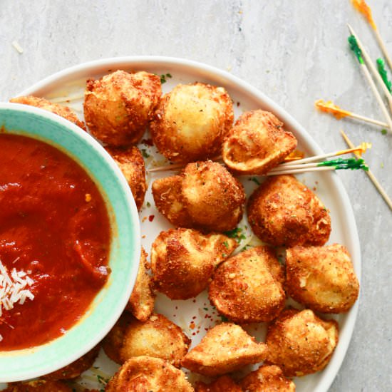 Toasted Tortellini Bites