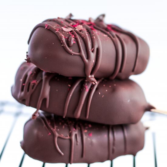 Raw Vegan Chocolate Protein Pops