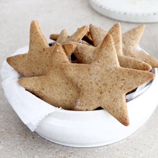 Gingerbread Star Cookies