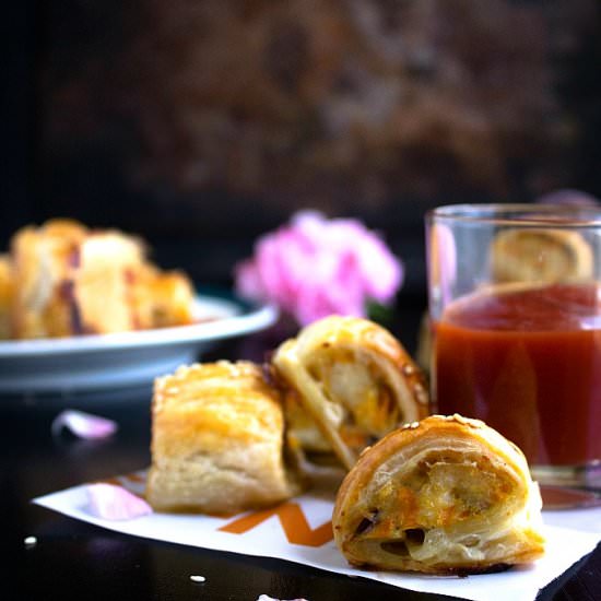 Chicken Sausage Rolls