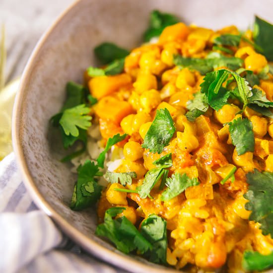 Instant Pot Chickpea Curry