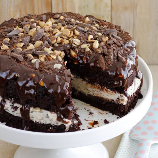 Snickers Chocolate Cake Perfect for