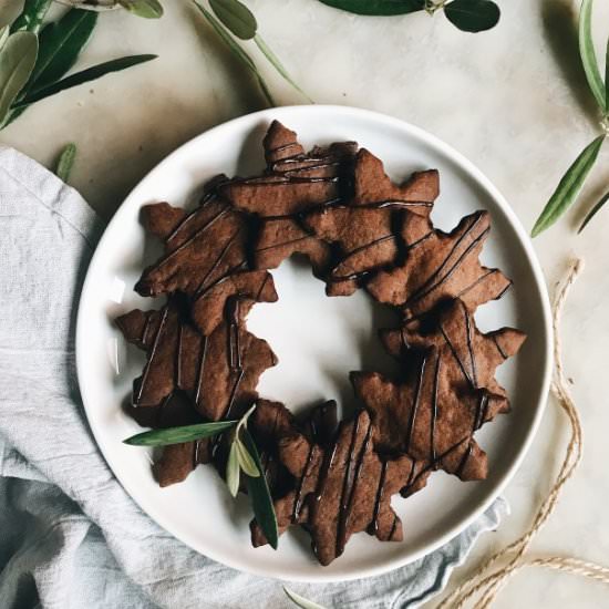 Crispy Chocolate Gingerbread