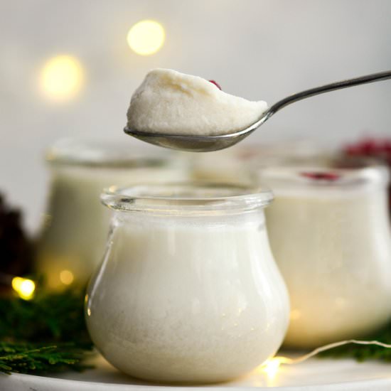 Homemade White Chocolate Jello