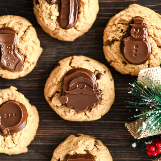 Flourless Peanut Butter Blossoms