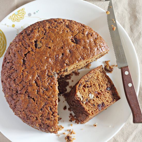 Date And Walnut Cake