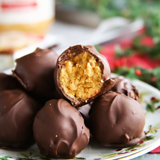 Easy No-Bake Peanut Butter Balls