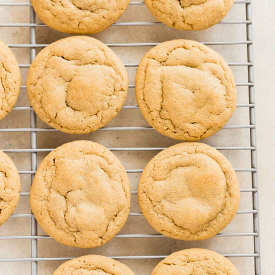 Soft Peanut Butter Cookies