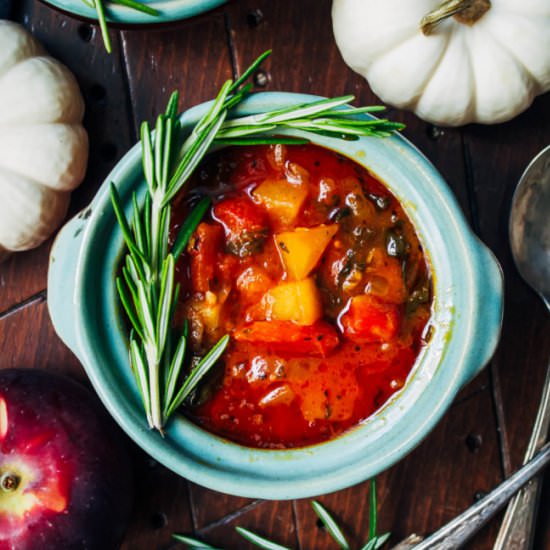 Pumpkin Apple Stew