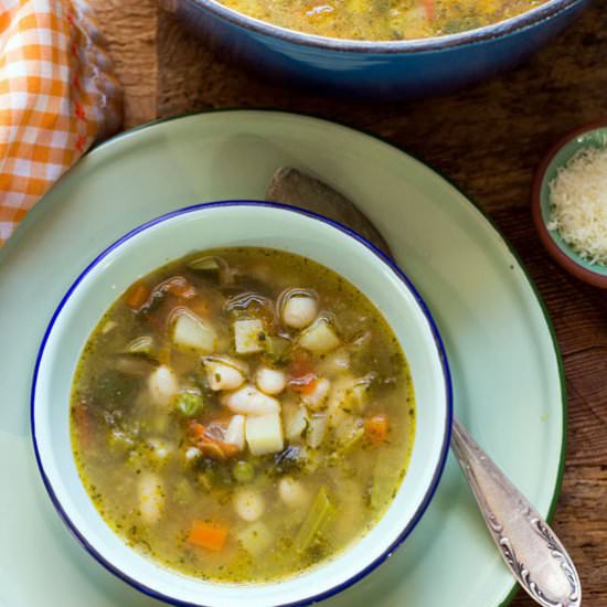 Minestrone with Cannellini Beans