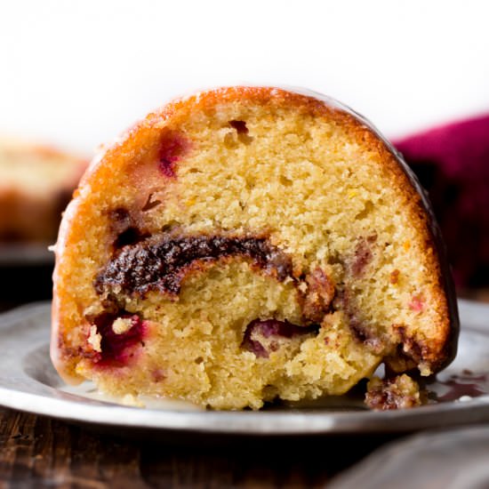Cranberry Orange Bundt Cake