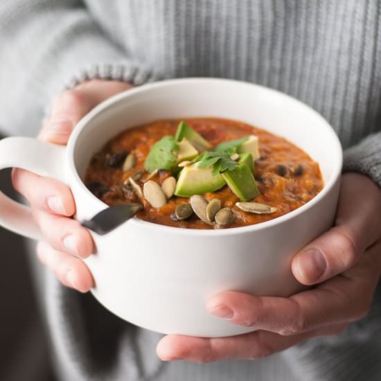 Vegetarian Pumpkin Chili