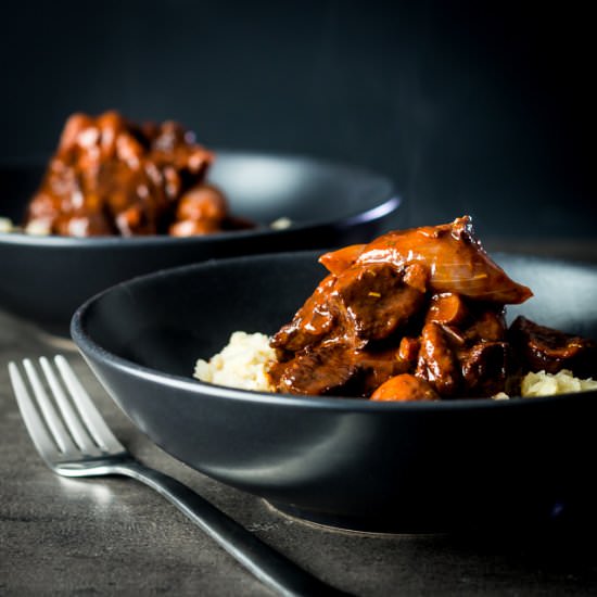 Instant Pot Beef Bourguinon
