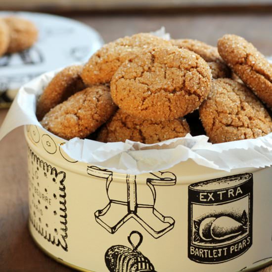 Orange Gingerbread Cookies