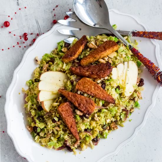 Warm Brussels Sprouts Salad