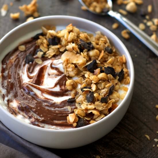 Chunky Chocolate Hazelnut Granola
