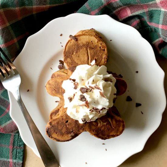 gingerbread pancakes for one