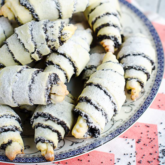 Poppy Seed Rolls Cookies