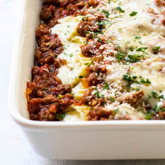 Four-Cheese Manicotti