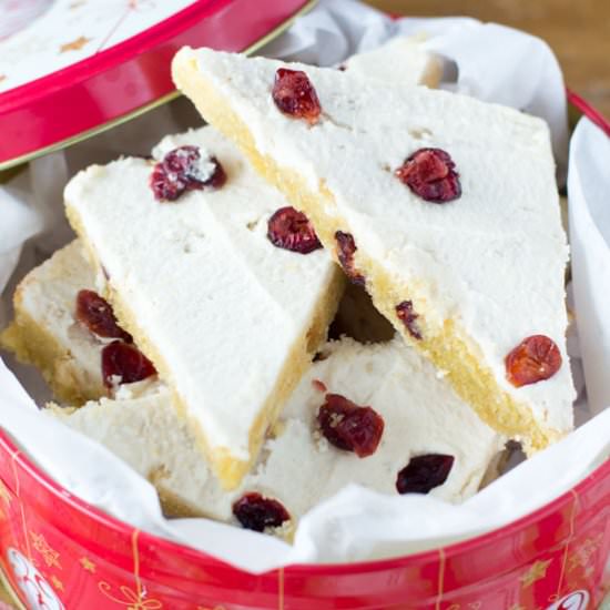 Cranberry Bliss Bars
