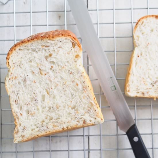 Sticky Rice Bread with Seeds