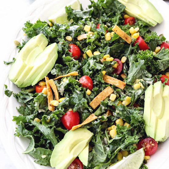 Mexi-Kale Caesar Salad