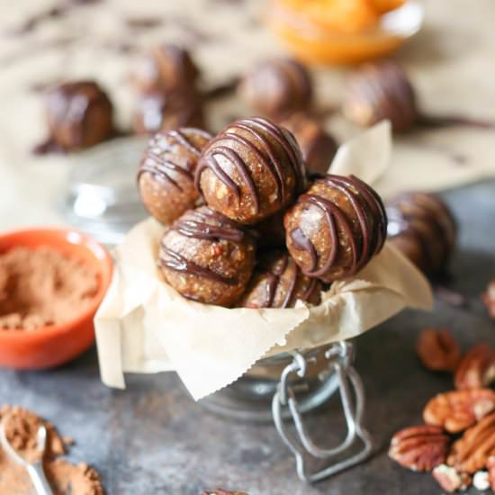Pumpkin-Pecan Pie Truffles