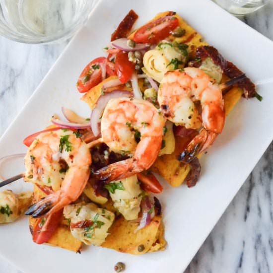 Italian-Style Grilled Shrimp