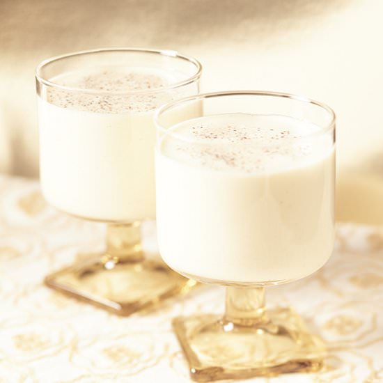 Homemade Aged Eggnog