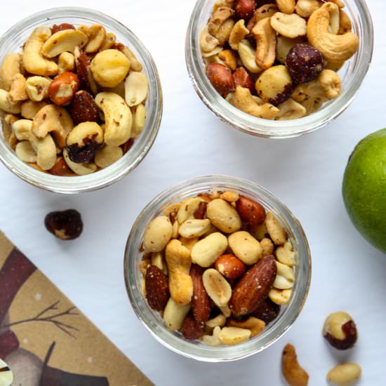 Chili Lime Spiced Nuts
