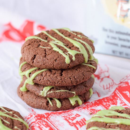 Chocolate Peppermint Cookies