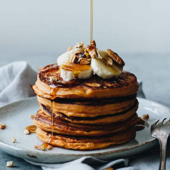 Healthy Sweet Potato Pancakes