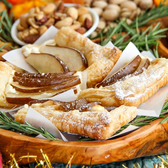 A Ginger and Pear Tart