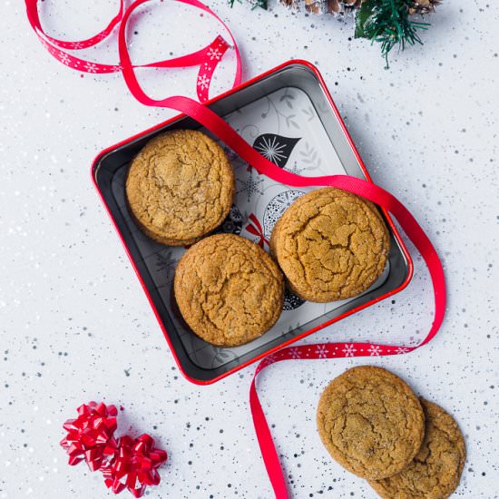 Chewy Ginger Cookies
