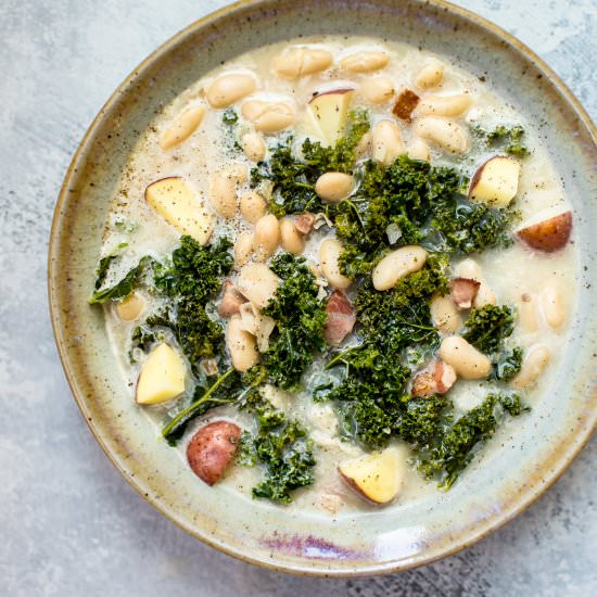 Kale and White Bean Soup