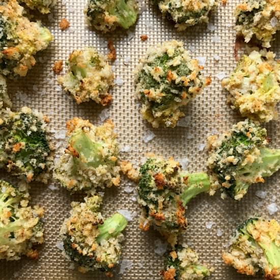 Panko-Crusted Broccoli Florets