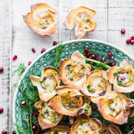 Spicy Tuna Wonton Cups