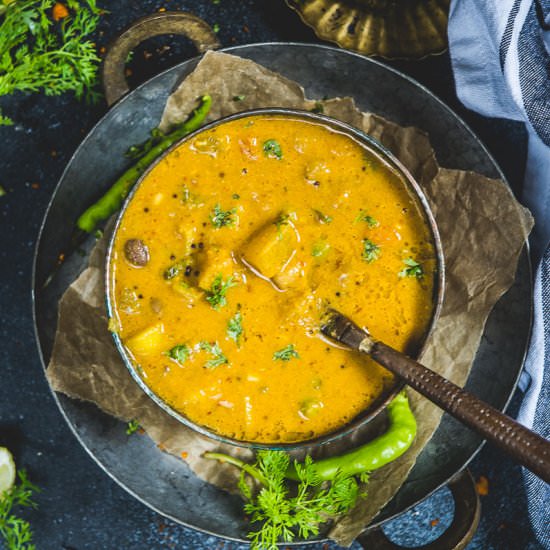 South Indian lentil and Vegetable Curry