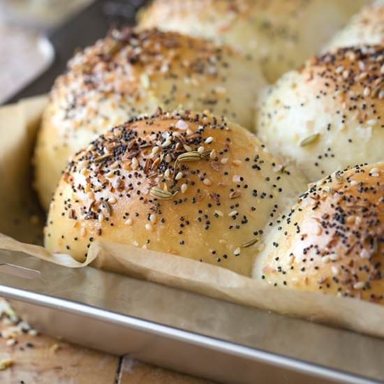 “Everything” Homemade Rolls